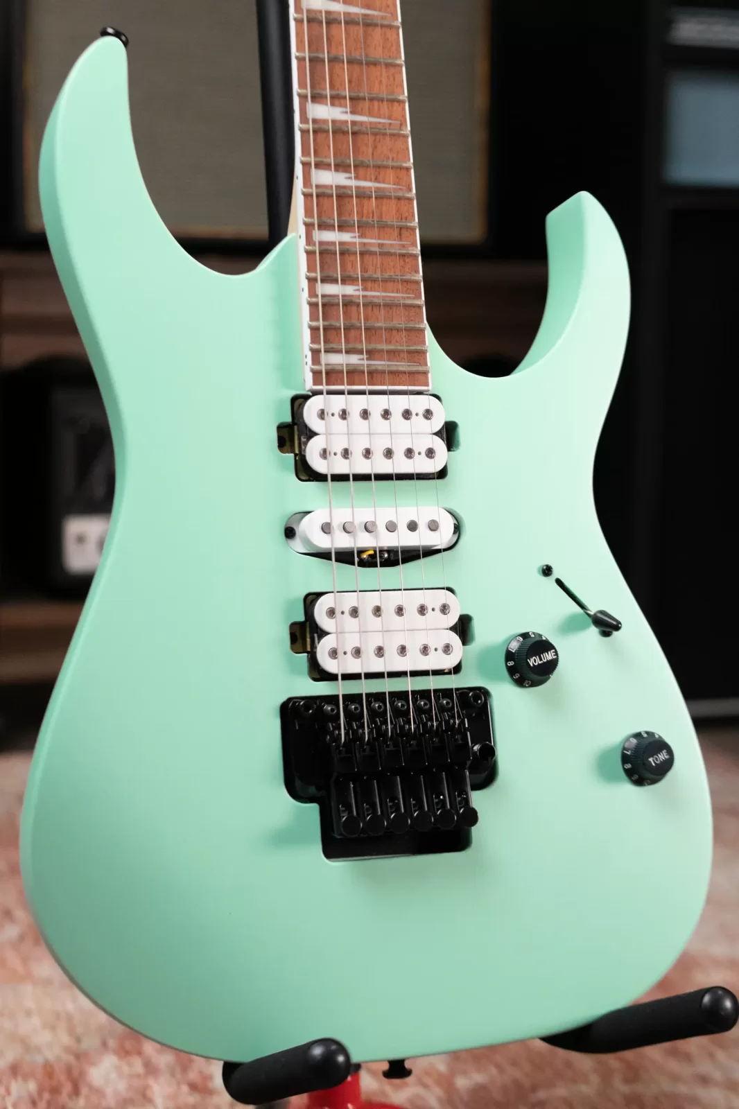 Ibanez RG470DXSFM Electric Guitar - Sea Foam Green Matte