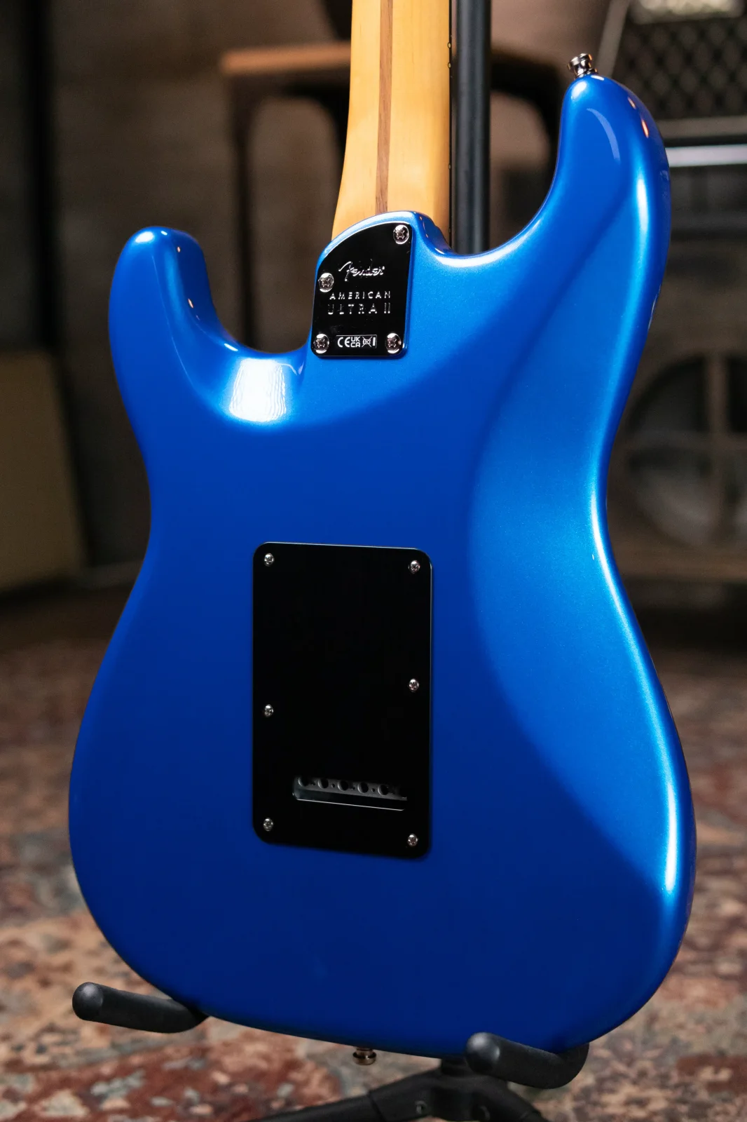 美品 Fender American Ultra2 Stratocaster Fender American Ultra II Stratocaster - Noble Blue