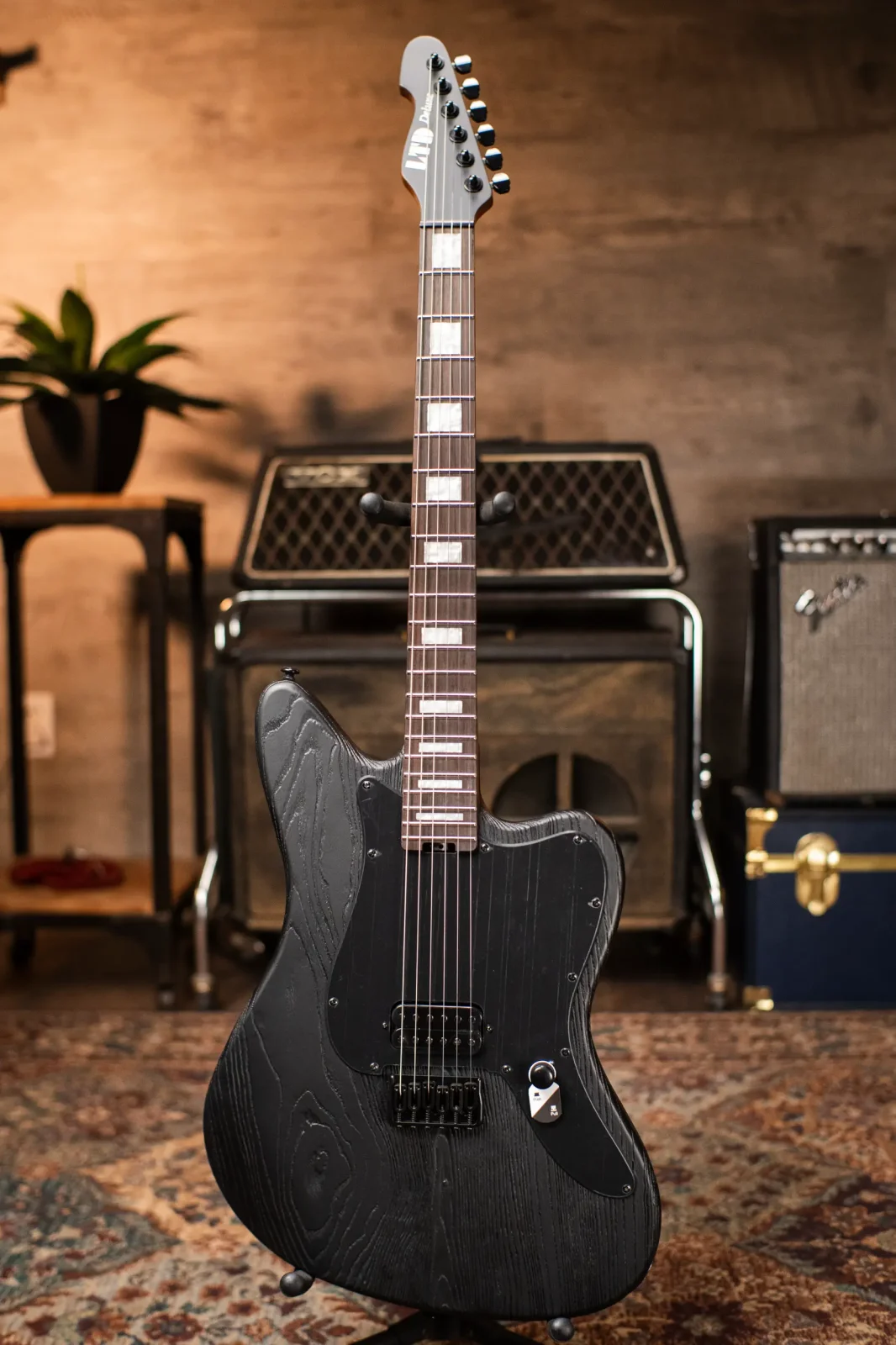 ESP LTD XJ-1 HT Electric Guitar - Black Blast - 719710620384