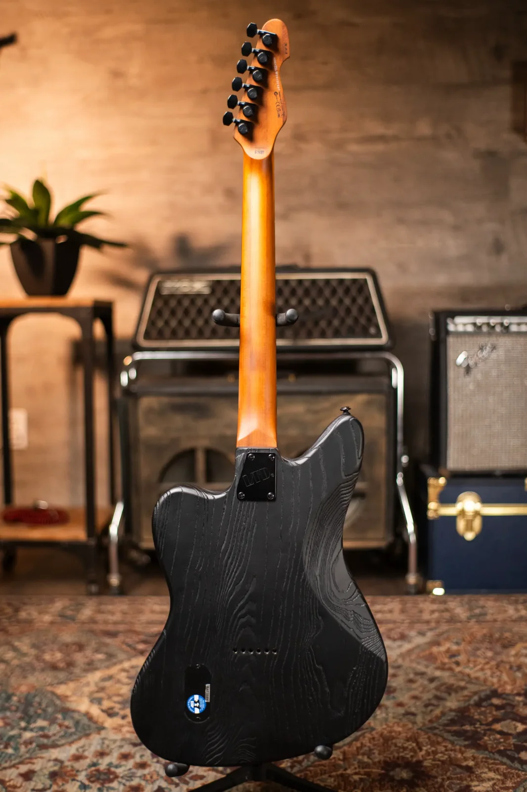 ESP LTD XJ-1 HT Electric Guitar - Black Blast - 719710620384