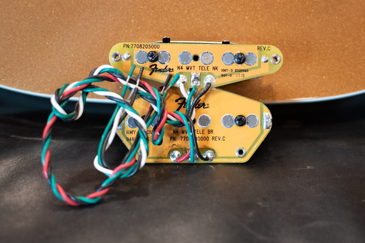 Fender Gen 4 Noiseless Telecaster Pickup Set - 885978793044
