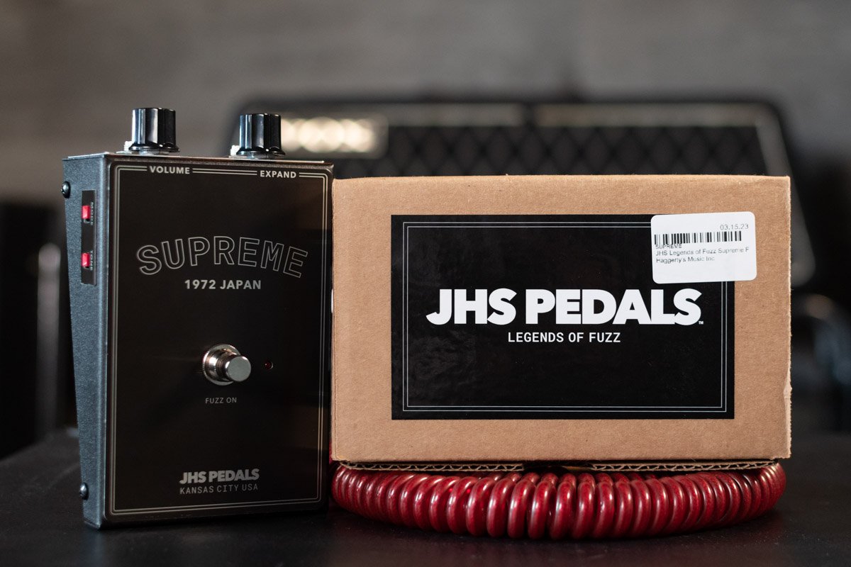 JHS Legends of Fuzz Supreme Guitar Effects Pedal - 650415212293
