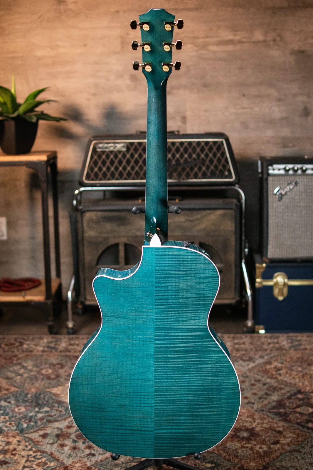 【中古】 Blue CassieTaylor Taylor Custom Shop 614ce Grand Auditorium Acoustic/Electric
