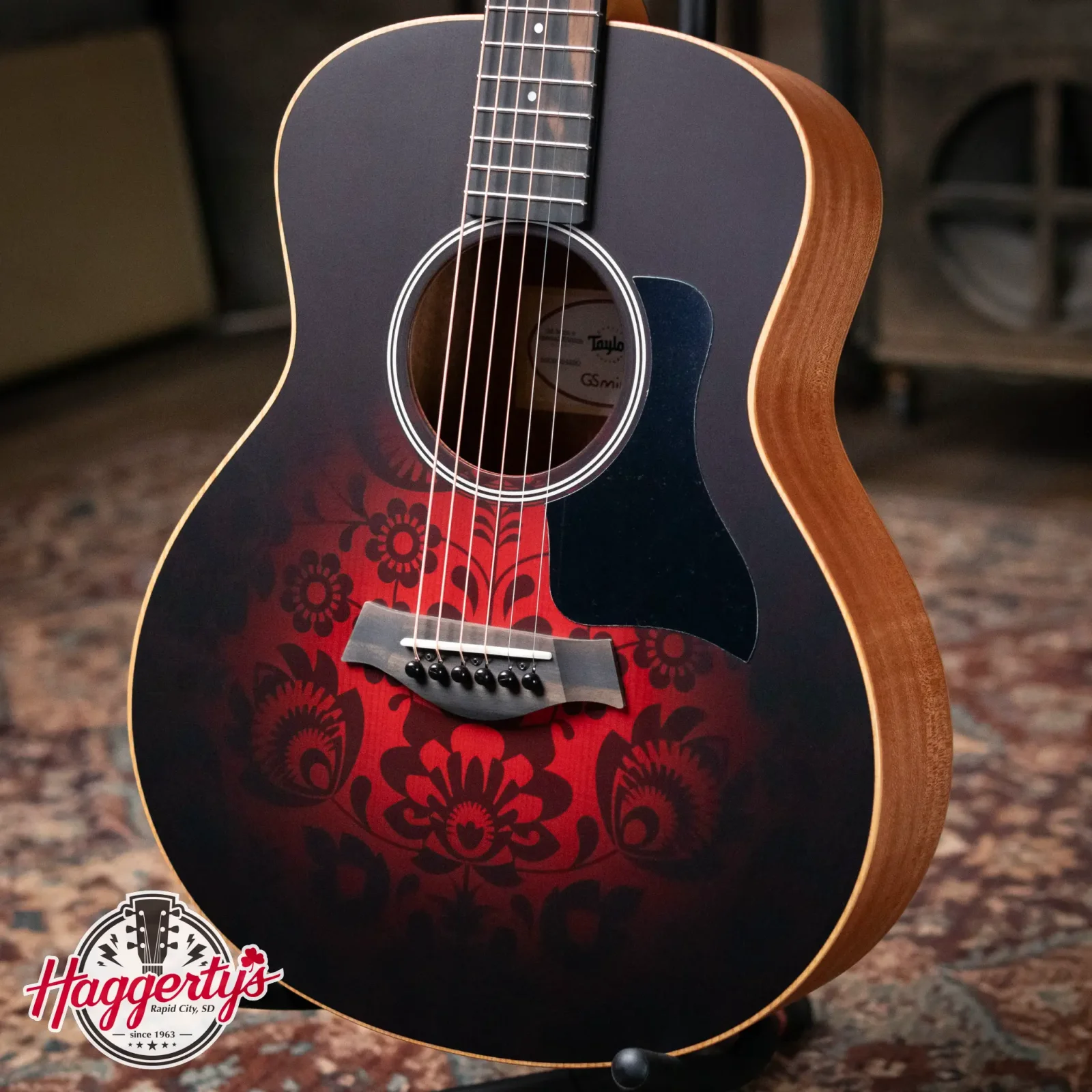 Taylor GS Mini-e Special Edition Acoustic/Electric - Victorian Burst with GS Mini Bag