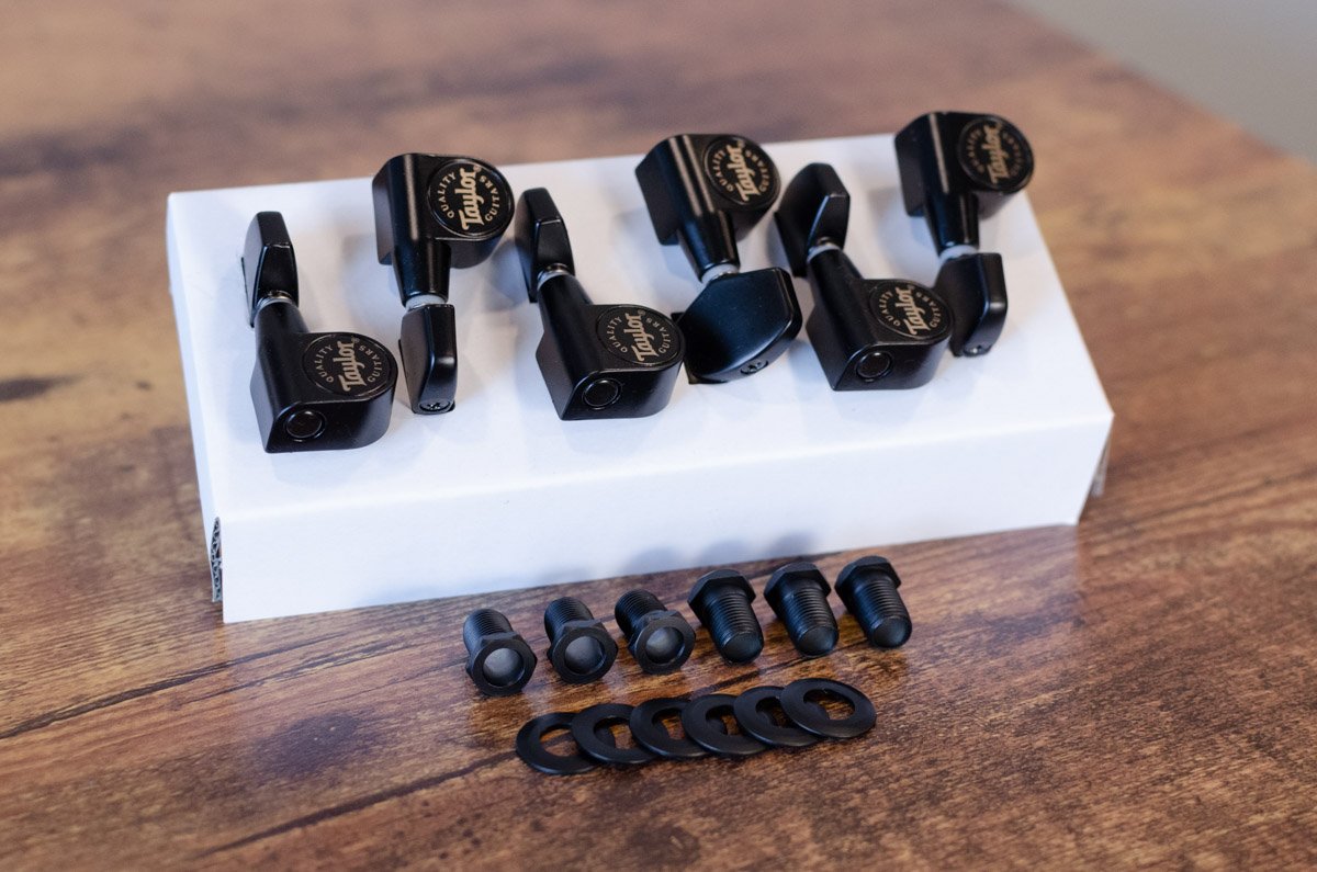 Taylor Guitar Tuners 18:1 - 6-String Satin Black - 887766096351