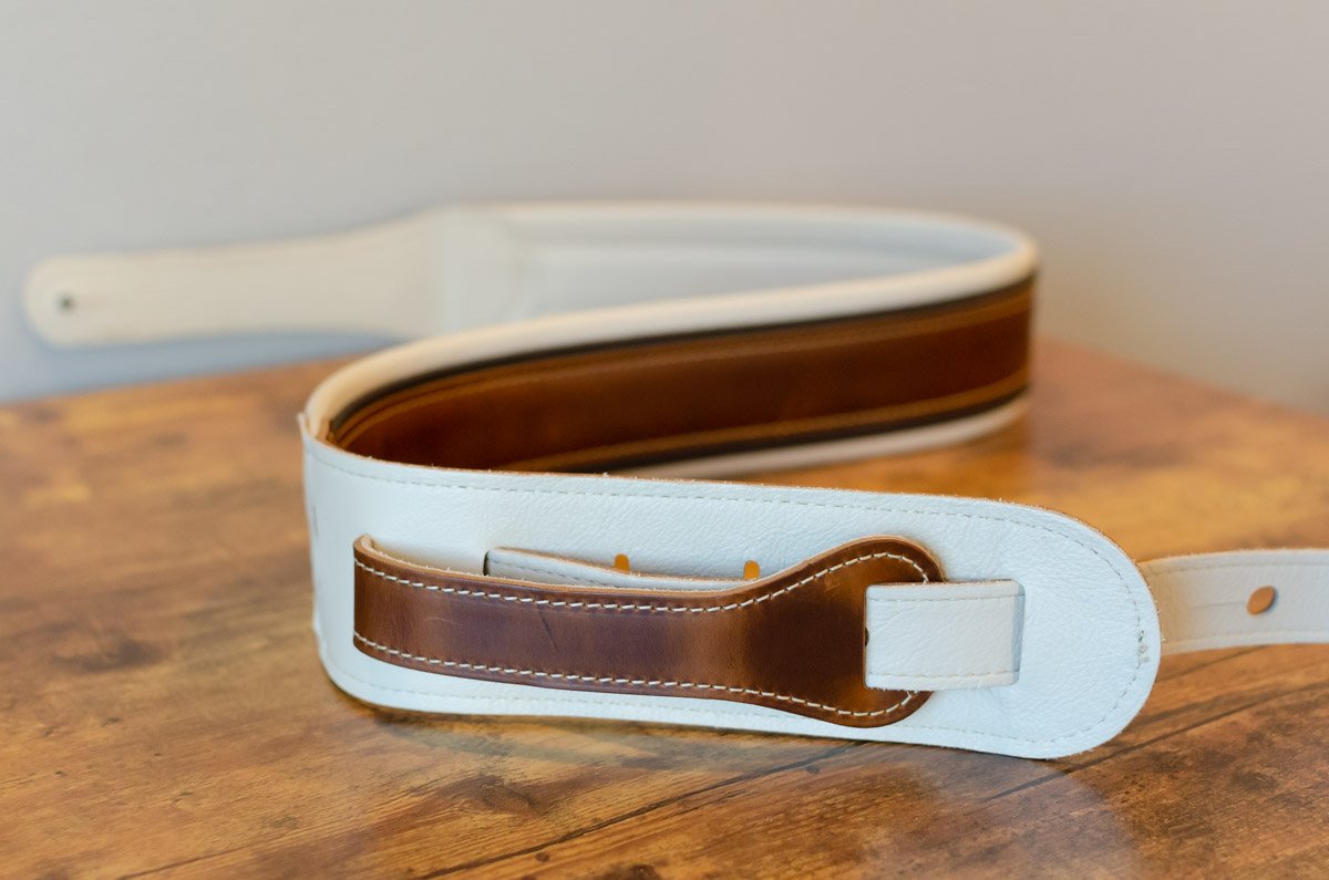 Taylor Renaissance Guitar Strap - Cordovan Leather 2.5 (4105