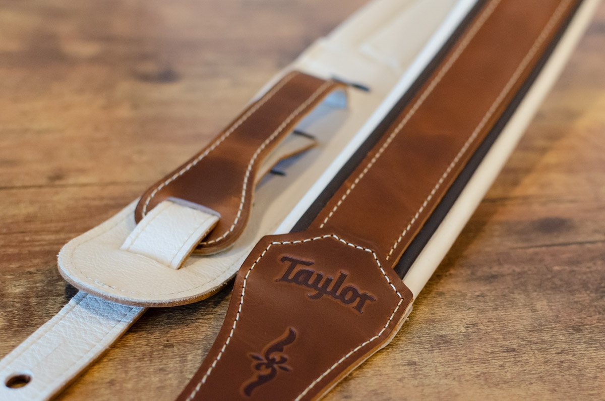 Taylor Renaissance Guitar Strap - Cordovan Leather 2.5 (4105