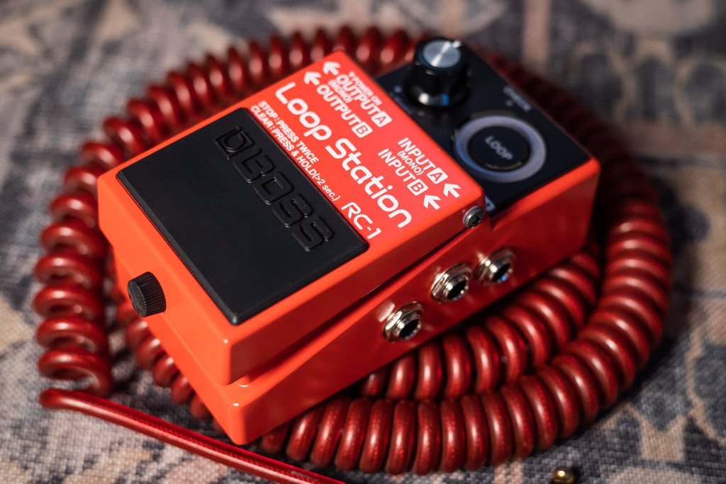 Boss RC-1 Loop Station - Guitar Looper Pedal - 761294506530
