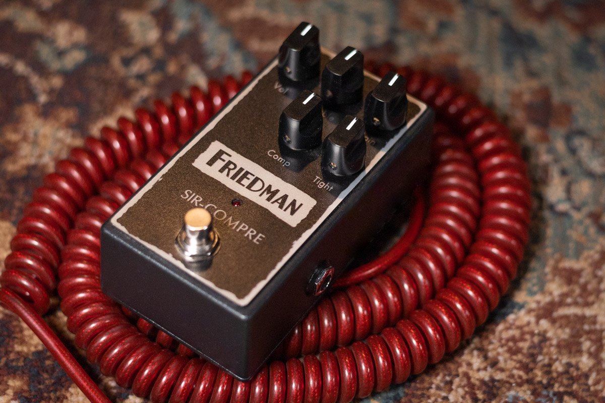 Friedman Sir Compre Compressor Pedal with Built-In Overdrive