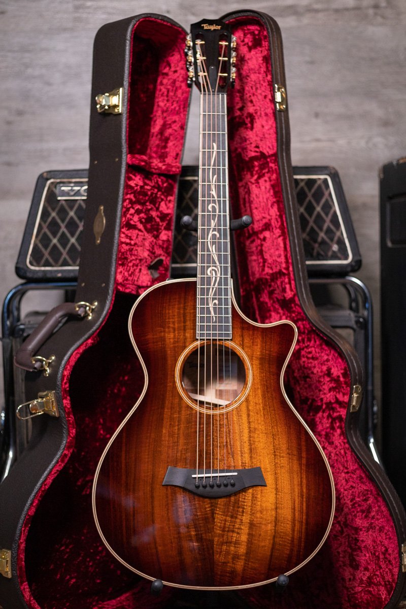 Taylor　K22ce Taylor K22ce Koa acoustic guitar - YouTube