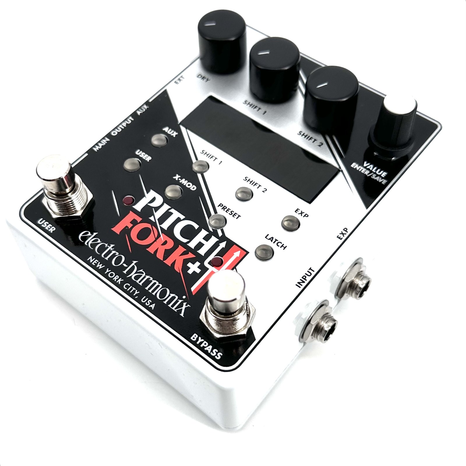 Electro Harmonix Pitch Fork Plus Polyphonic Pitch Shifter Pedal