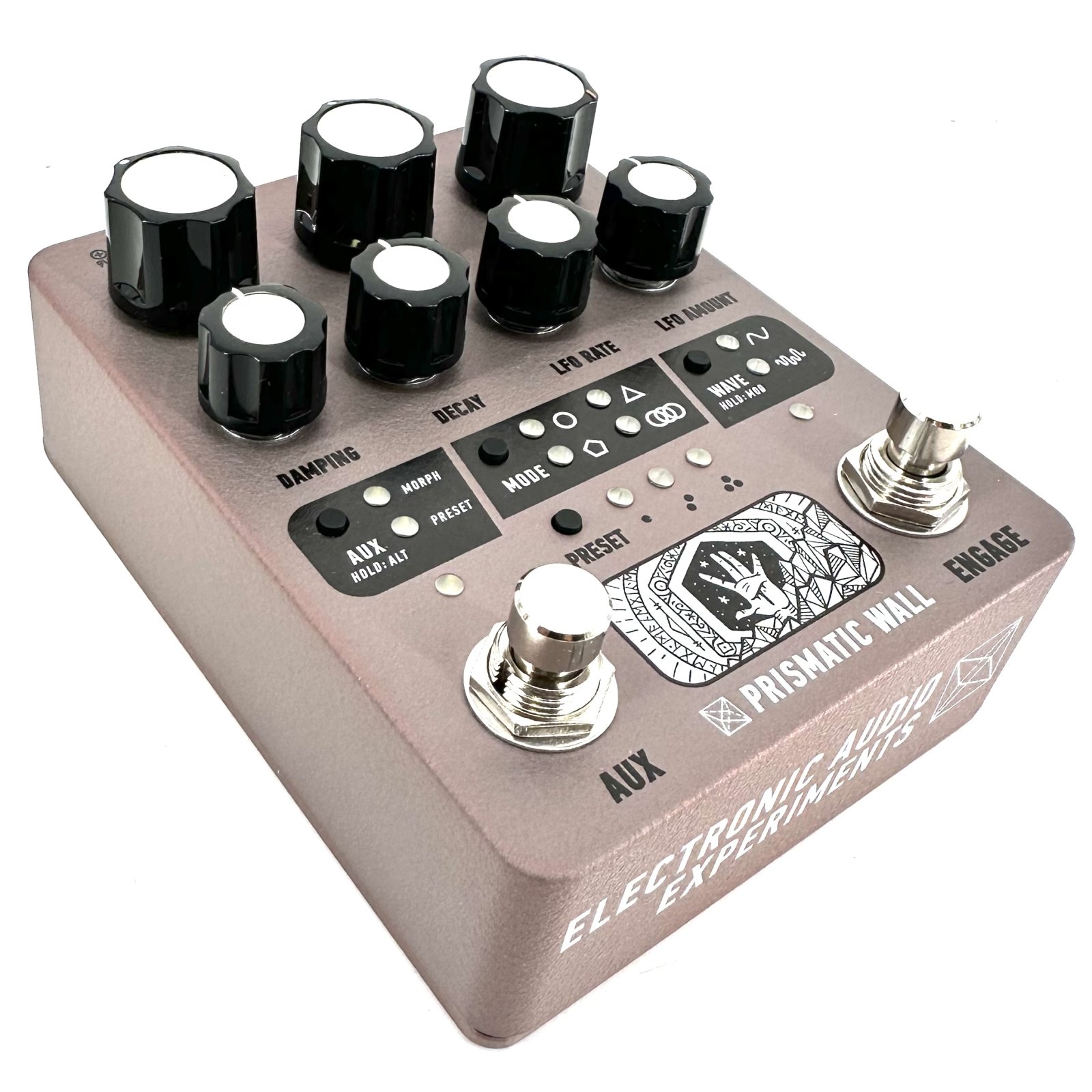 Electronic Audio Experiments Prismatic Wall Sympathetic Resonator Pedal