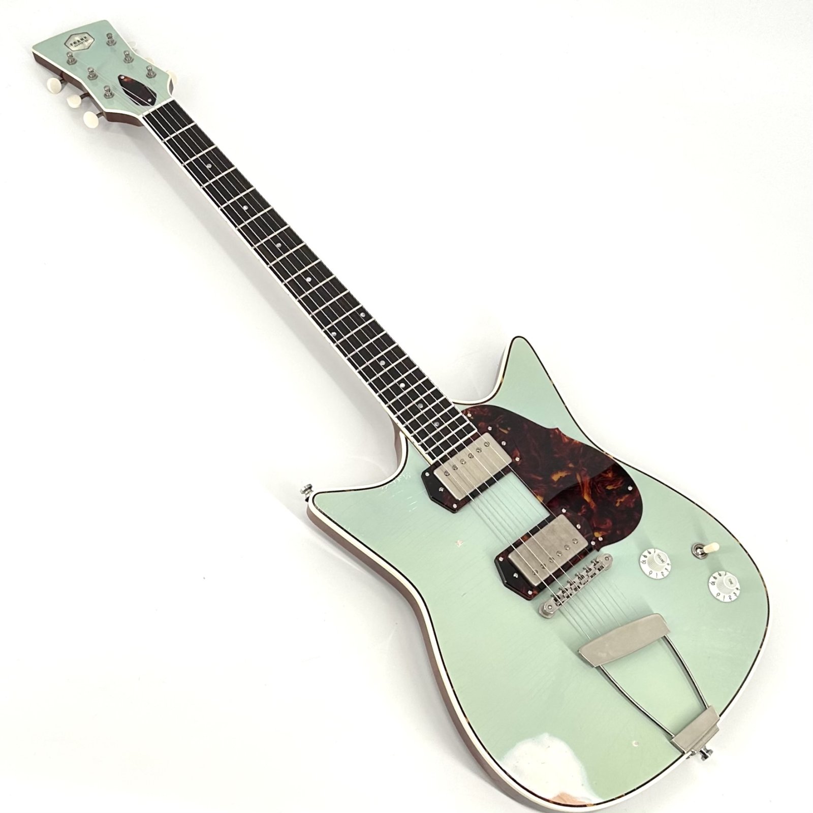 Frank Brothers Thinline Acrade Heavy Relic Sonic Blue over
