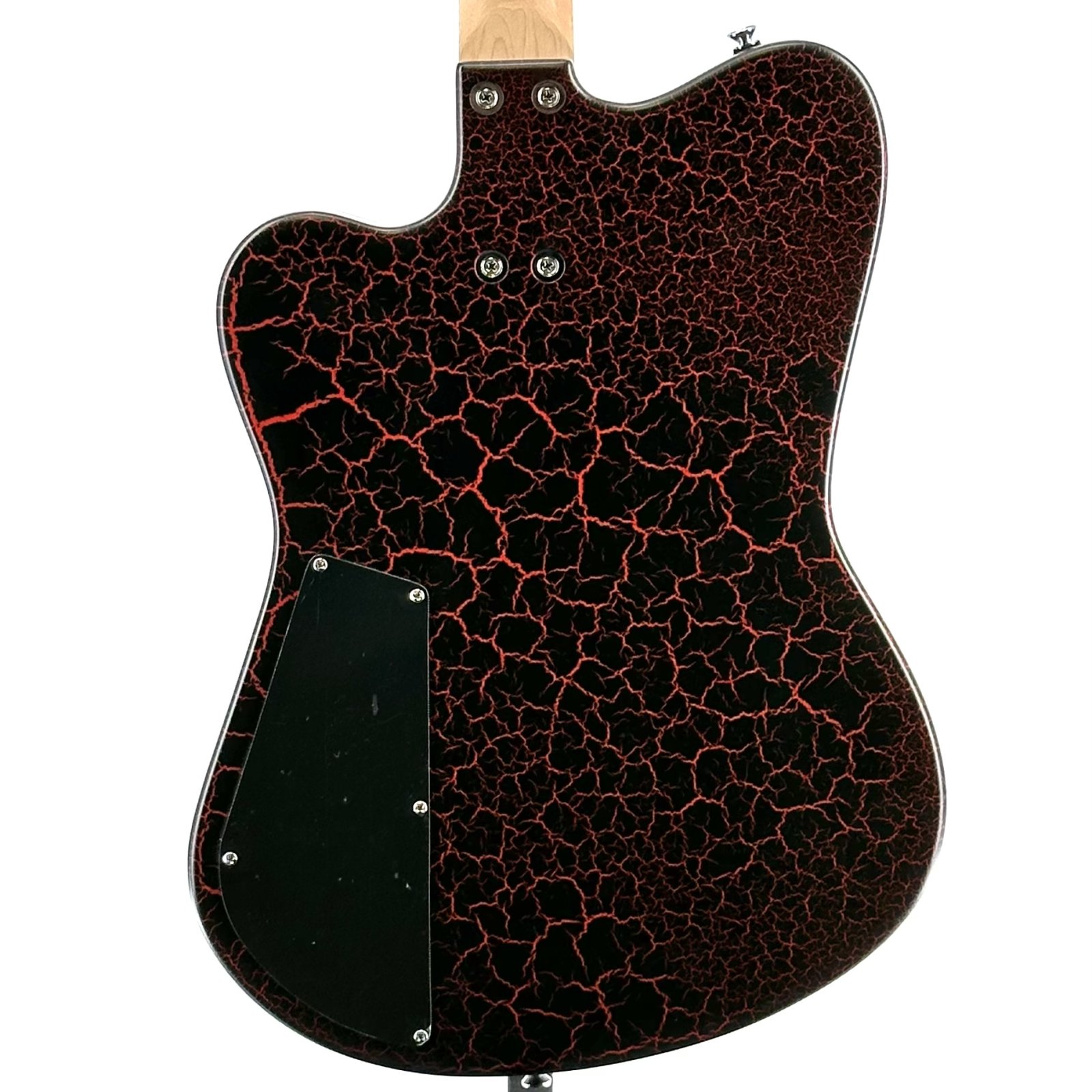 ギター Italia Guitars MODENA SITAR Red Crackie Used Italia Modena Electric Sitar Red Crackle