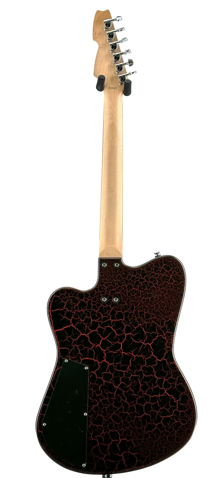 Used Italia Modena Electric Sitar Red Crackle