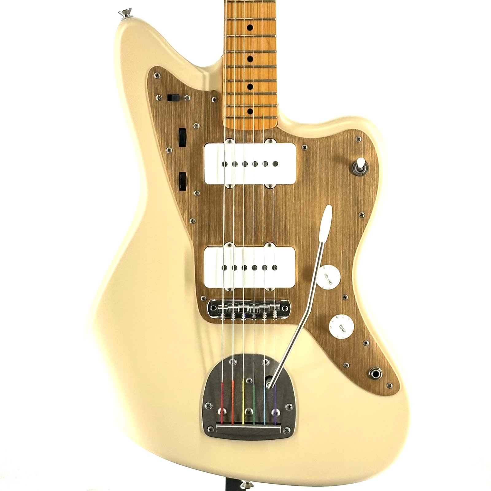 Used Squier 40th Anniversary Jazzmaster Vintage Edition Satin Desert Sand
