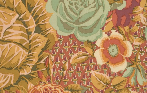 Kaffe Fett Cabbage Rose Wood Pwgp 038 38 Kaffe Fett Cabbage Rose Wood Pwgp 038