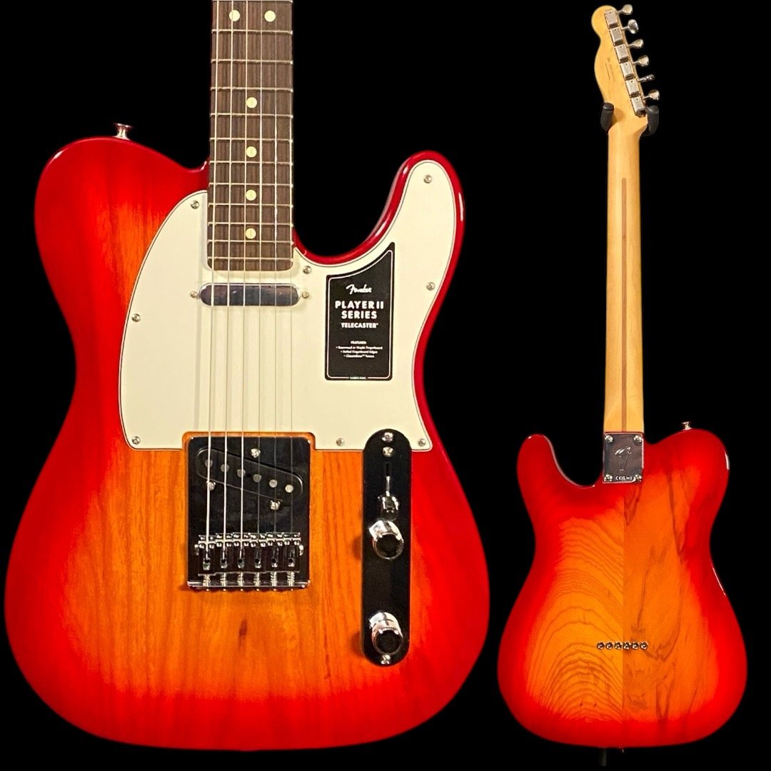ギター Fender Player II Telecaster Rose wood Fender Player II Telecaster (Aged Cherry Burst) Rosewood