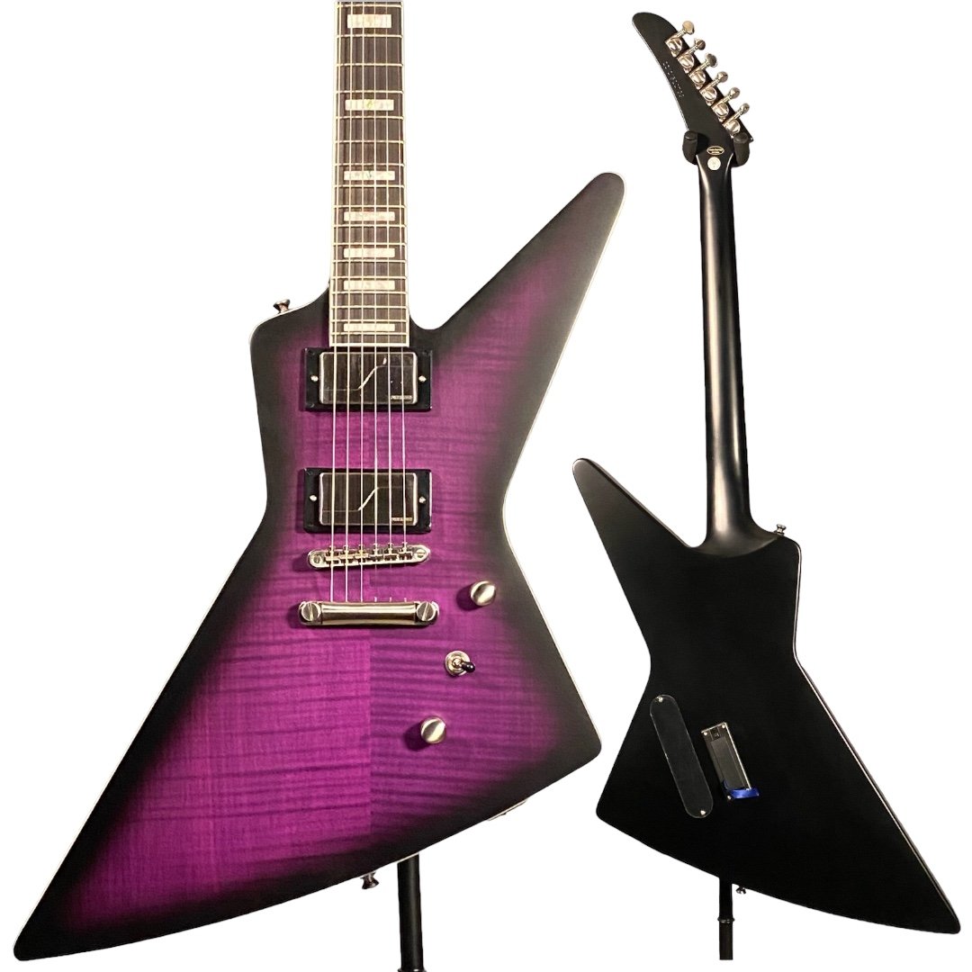 Epiphone Extura Prophecy Electric Guitar - Purple Tiger Aged Gloss