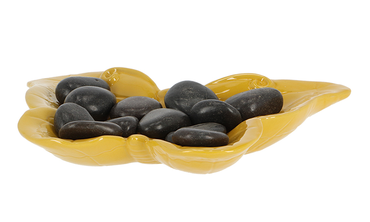 ESSCHERT DESIGN BEE & BUTTERFLY BATH W/STONES