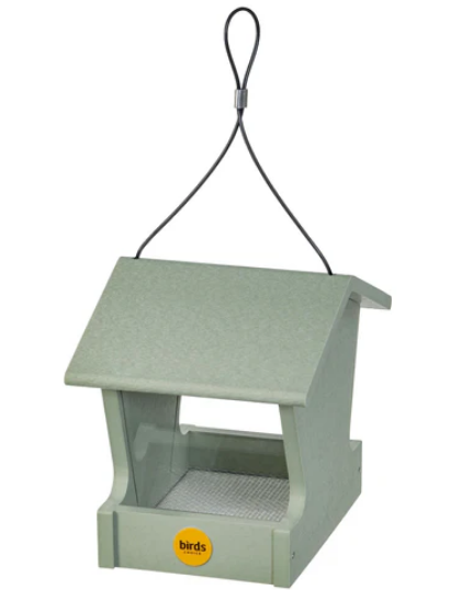 BIRDS CHOICE SAGE GREEN SOLUTIONS 1.5LB HOPPER FEEDER