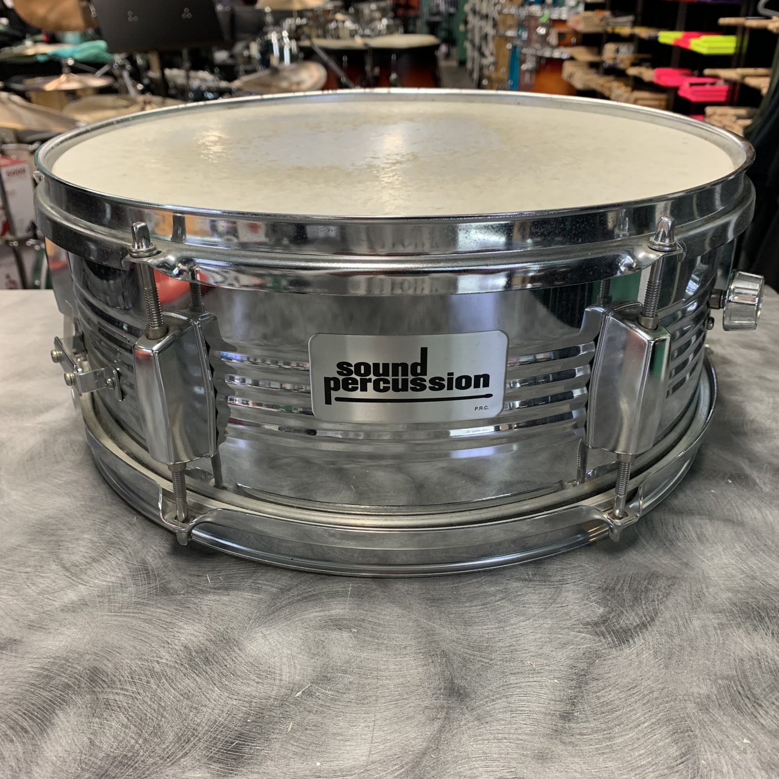Sound Percussion 5.5x14 Chrome Steel Snare Drum