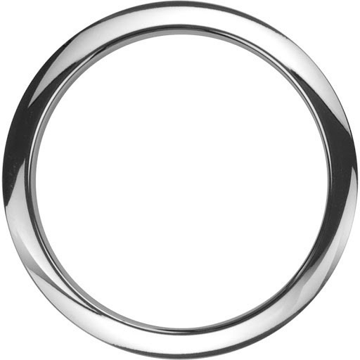 Bass Drum O's HC4 4-Inch Bass Drum Port Hole Reinforcement Ring Chrome