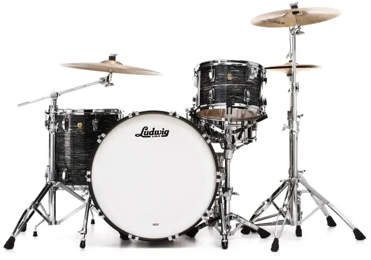 Ludwig 24 Class Maple Pro Beat Vintage Black Oyster