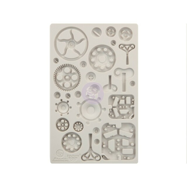 Prima Re Design Iron Orchid Art Decor Moulds Mechanica 655350966621
