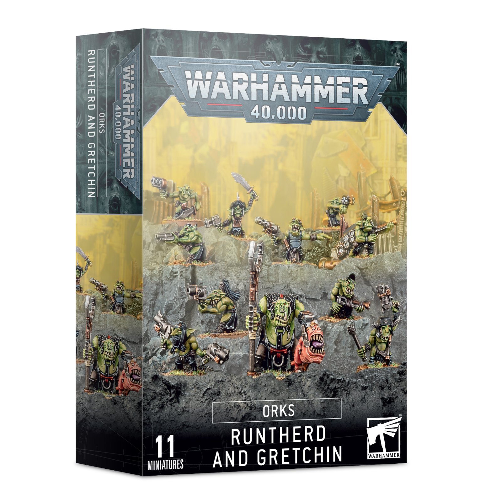Orks Runtherd and Grtchin