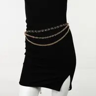 Layered Chain Link Belt