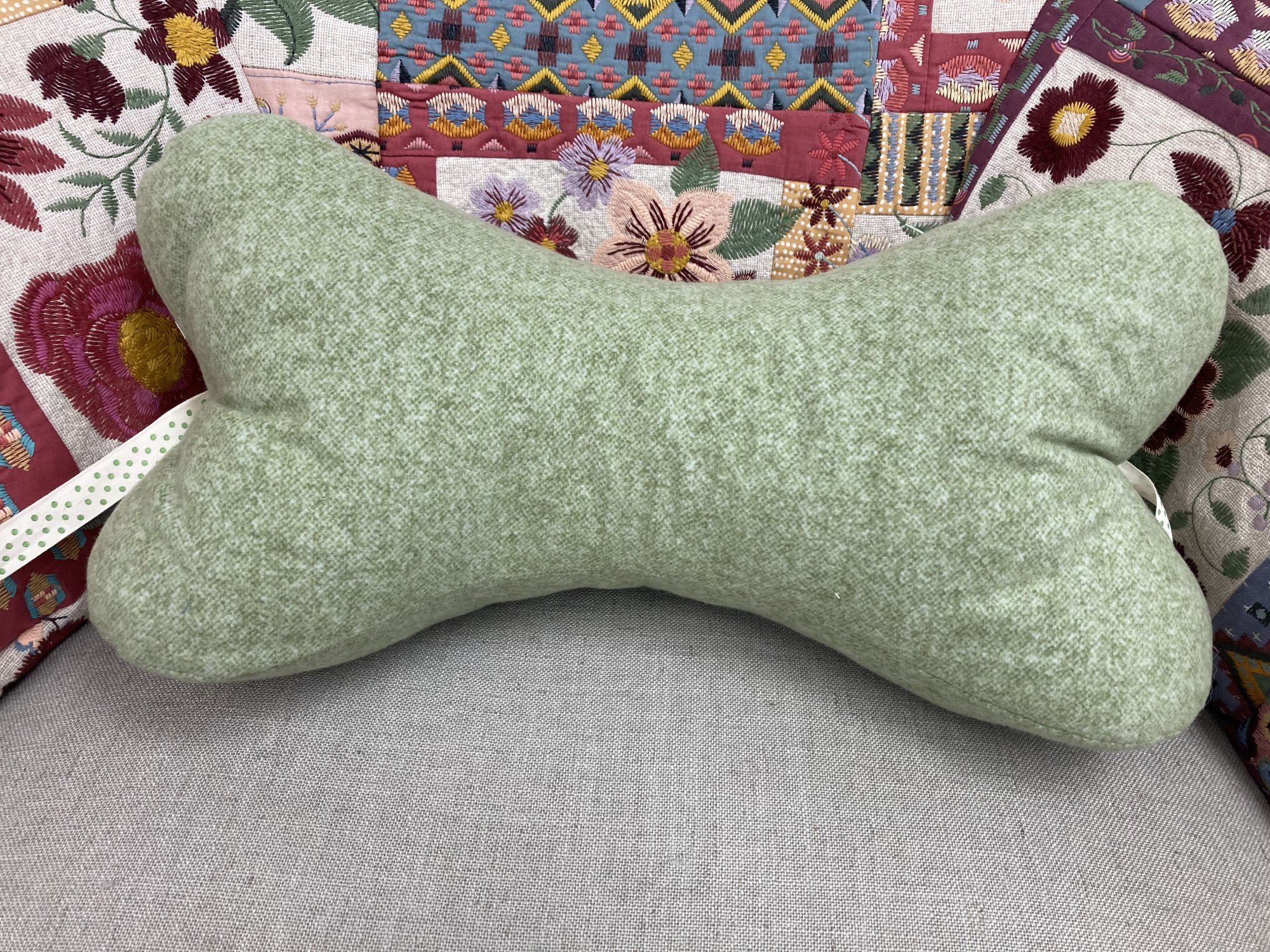 Bone shape neck pillow
