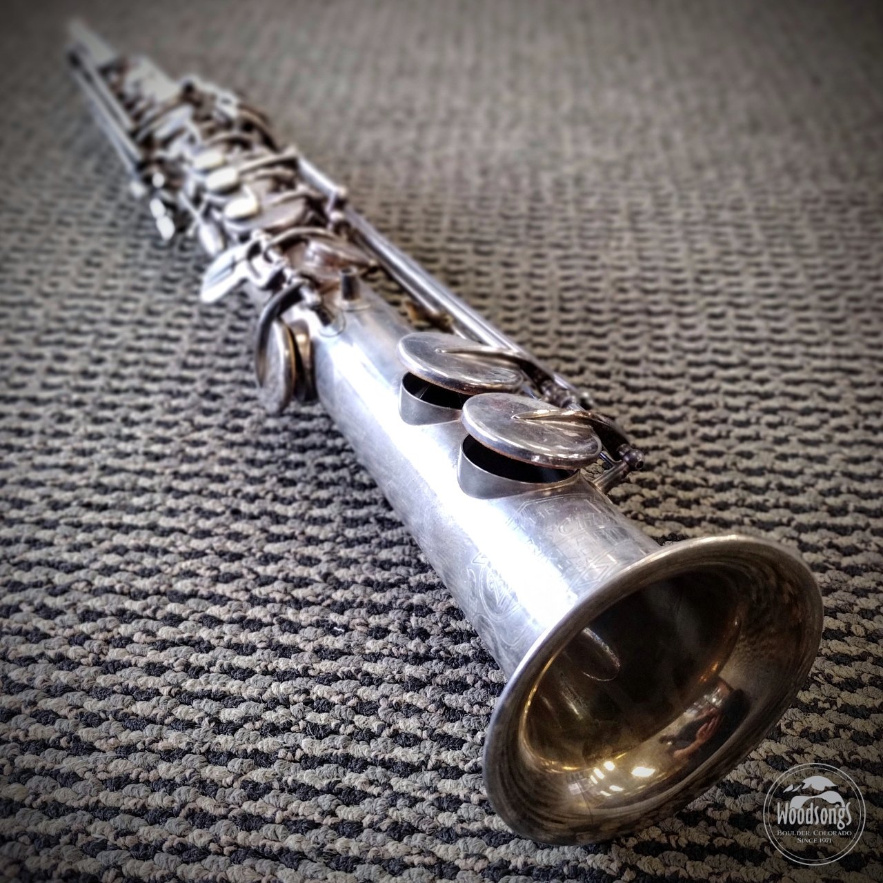 USED Buescher True Tone Soprano Saxophone from 1928