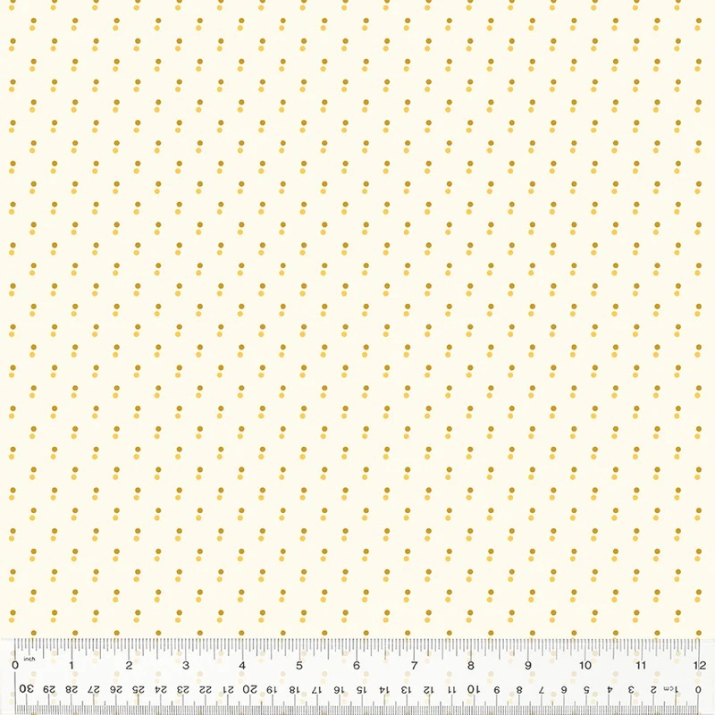 Bonny by Denvse Schmidt for Windham Fabrics 53648-7 Ochre sold by the 1/2 yd.