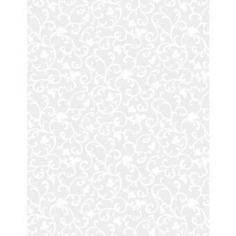 Essentials white on white by Wilmington Prints 1077 89025-100 sold by the 1/2 yd.