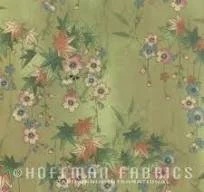 Kotori by Hoffman Fabrics M7412 Green sold by the yard