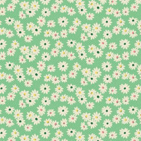 Nana Mae 6 by Henry Glass 363-66 Green sold by the 1/2 yd.