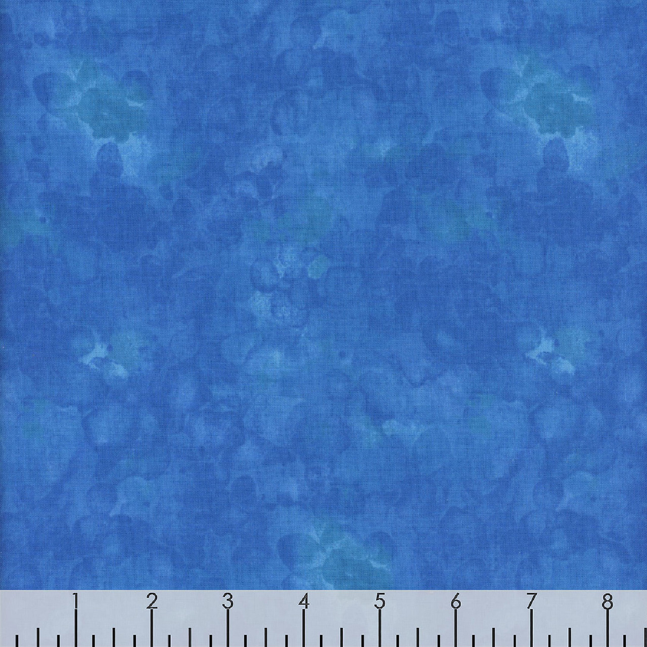 Solid-ish by Kimberly Einmo Designs for Timeless Treasures KIM C6100 Sapphire sold by the 1/2 yd.