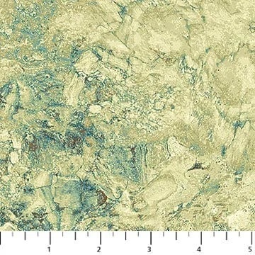 Stonehenge Gradations by Lunda Ludovico for Northcott 39303-78 Robin's Egg 17 remnant