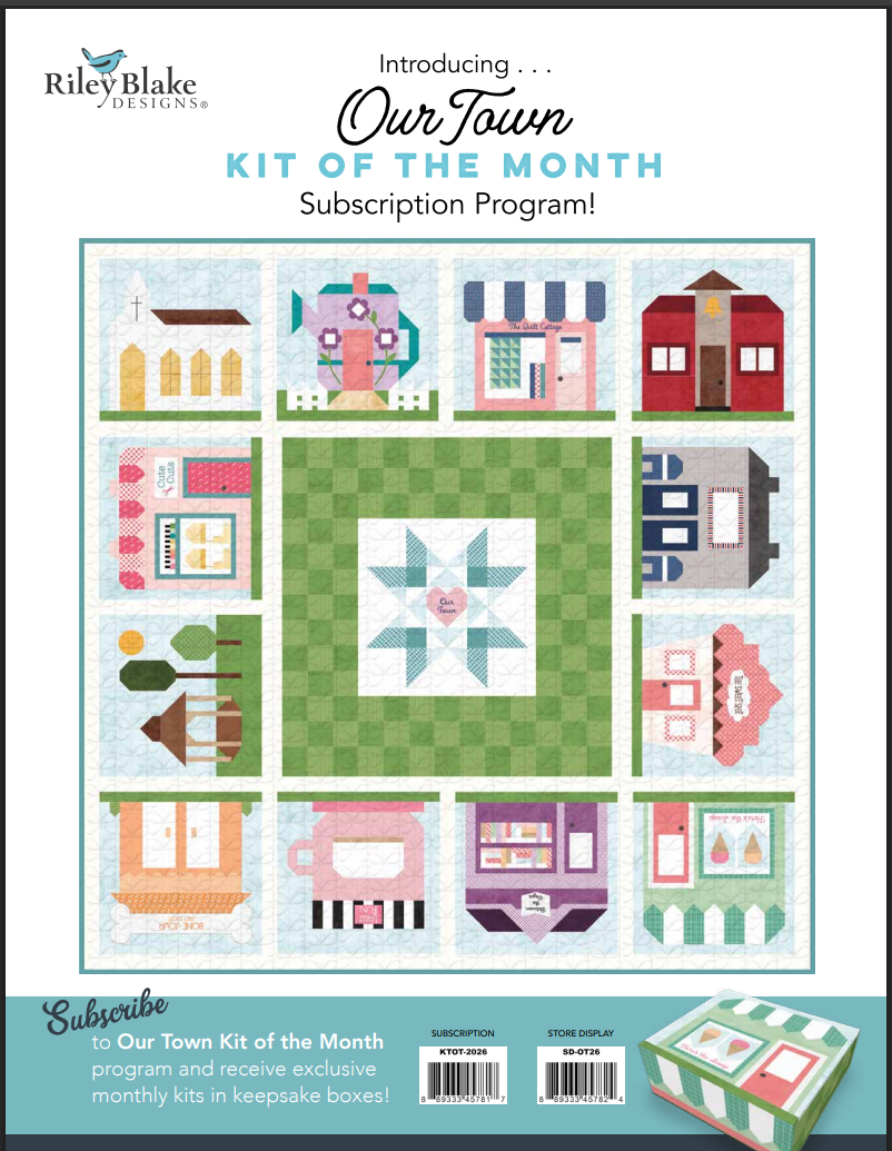 Our Town Kit of the Month - January (Chapel) - Riley Blake