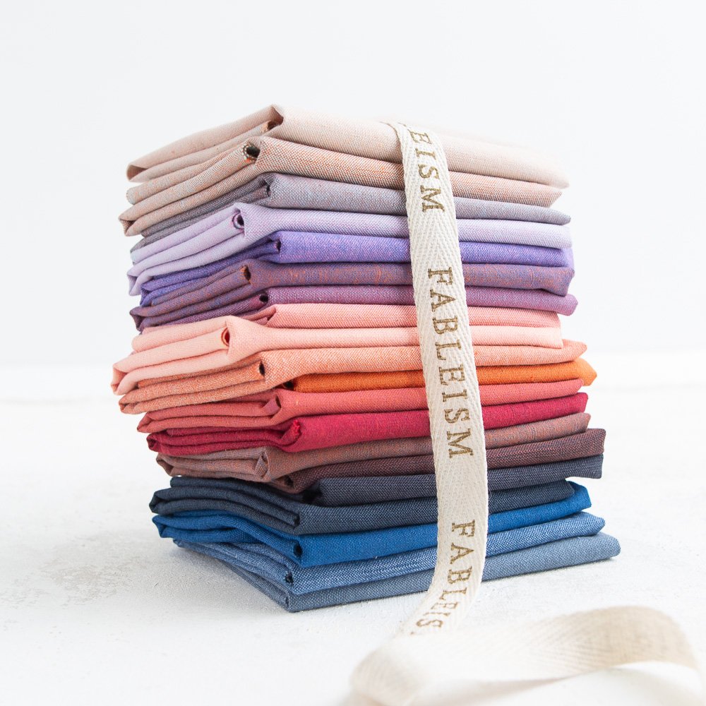 Fabelism Watercolor Wovens FQ Bundles Skyscape