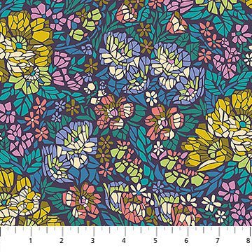 Anna Maria Textiles- Rhapsody- Mosaic AMT169-62C Ocean
