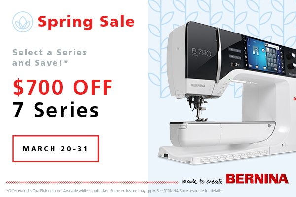 Spring Sale 7 series
