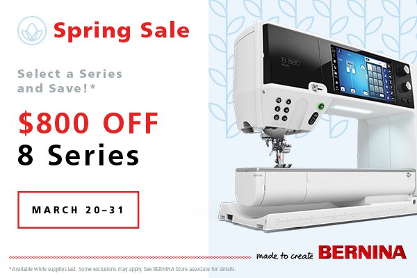 Spring Sale 8 series