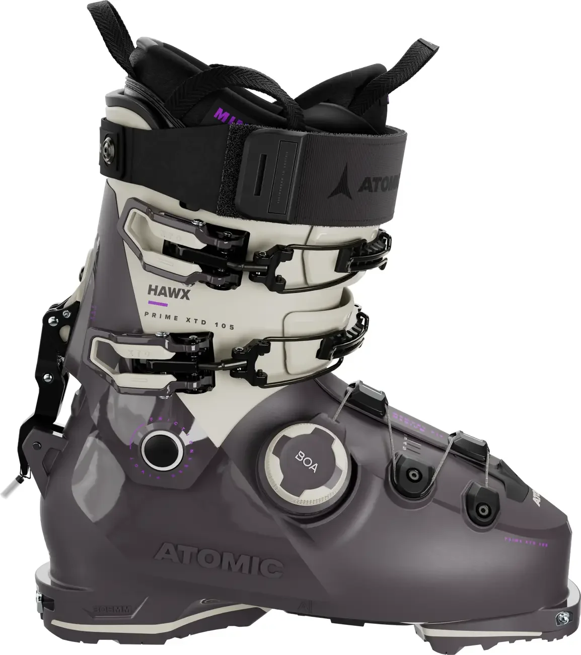 スキー Andrew telemark boots Andrew Mountain Telemark Boots Leather 75mm Telemark Ski