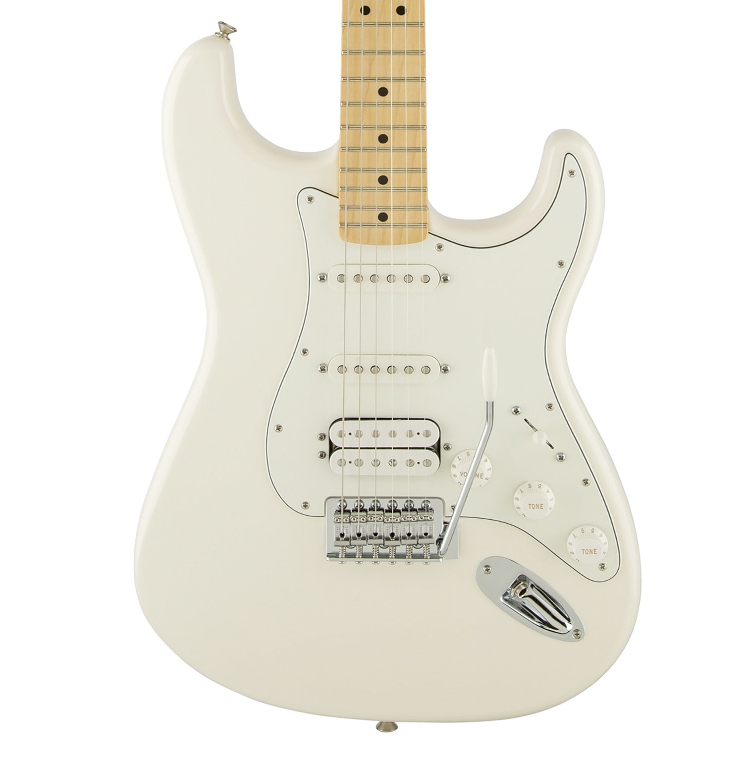 fender standard stratocaster arctic white