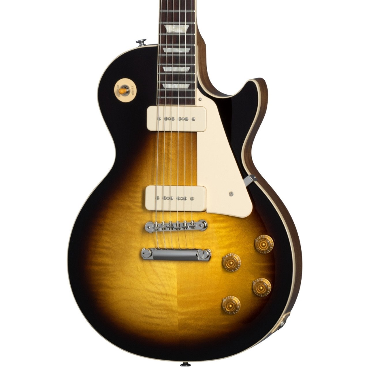 gibson les paul standard 60s tobacco burst Gibson Les Paul Standard 50s P-90 w/ Case - Tobacco Burst