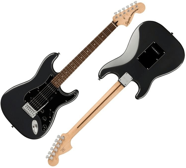 Squier Affinity Stratocaster HSS Pack - Charcoal Frost Metallic