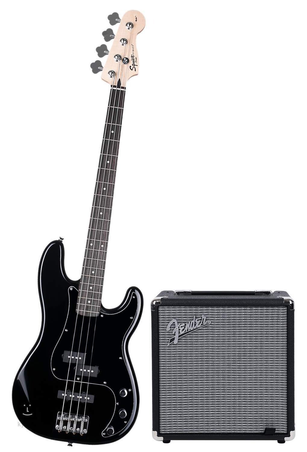 Squier Pj Bass ブラック Squier Affinity Series PJ Bass Maple Fingerboard Pack With