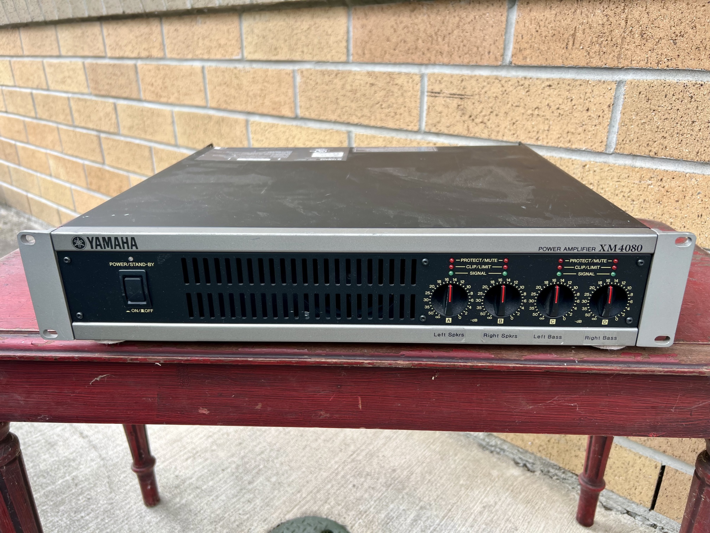 YAMAHA ヤマハ POWER AMPLIFIER パワーアンプ XM4080 Amazon | ヤマハ YAMAHA パワーアンプリファイアー XM4080